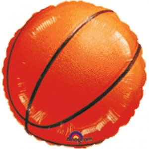 Basketbal foliový balónek 45cm Amscan Basketbal foliový balónek 45cm Amscan