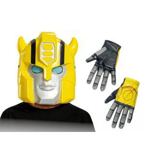 Maska Bumblebee Transformers a rukavice Godan Maska Bumblebee Transformers a rukavice Godan