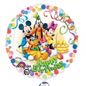 Mickey a přátelé foliový balónek 45cm Amscan Mickey a přátelé foliový balónek 45cm Amscan