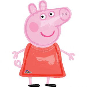 Prasátko Peppa chodící balónek 91 cm x 121 cm Amscan Prasátko Peppa chodící balónek 91 cm x 121 cm Amscan