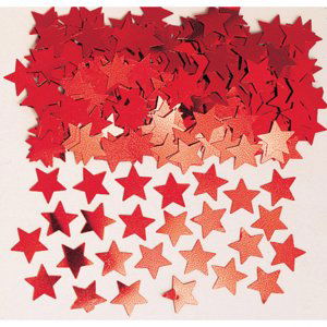 Konfety hvězdy Red 14g Konfety hvězdy Red 14g