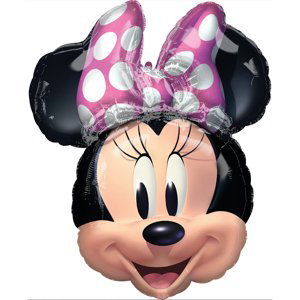 Minnie Mouse balónek 53 cm x 66 cm Amscan Minnie Mouse balónek 53 cm x 66 cm Amscan