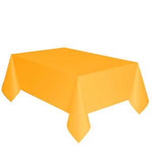 Ubrus žlutý papírový 137 cm x 274 cm Ubrus žlutý papírový 137 cm x 274 cm