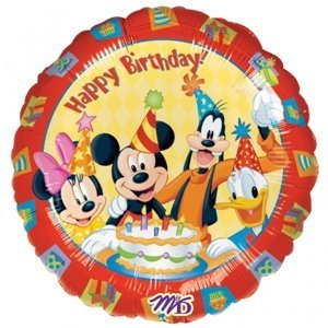 Mickey Mouse a přátelé narozeny 45 cm Amscan Mickey Mouse a přátelé narozeny 45 cm Amscan
