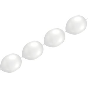 Balónky spojovací bílé Balónky řetězové bílé