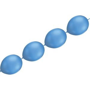 Balónky řetězové tmavě modré 5 ks