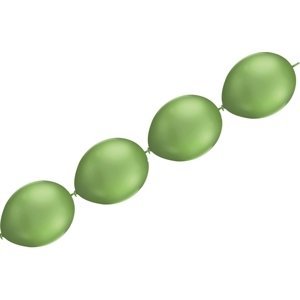 Balónky spojovací zelené Balónky řetězové zelené