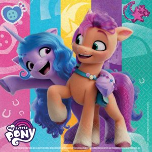 My Little Pony ubrousky 16 ks 33 cm x 33 cm My Little Pony ubrousky 16 ks 33 cm x 33 cm