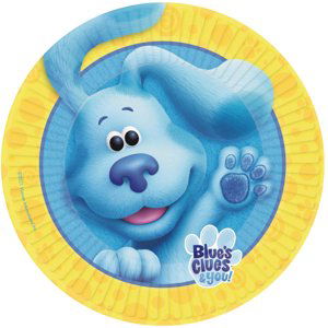 Blue's Clues talíře papírové 8 ks 23 cm Blue's Clues talíře papírové 8 ks 23 cm