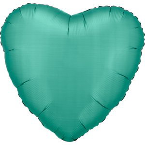 Balonek srdce foliové zelené Balonek srdce foliové zelené