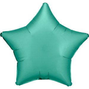 Balónek hvězda foliová satén zelená Anagram Balónek hvězda foliová satén zelená Anagram