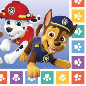 Párty ubrousky Paw Patrol 33x33cm 16 ks Amscan Párty ubrousky Paw Patrol 33x33cm 16 ks Amscan