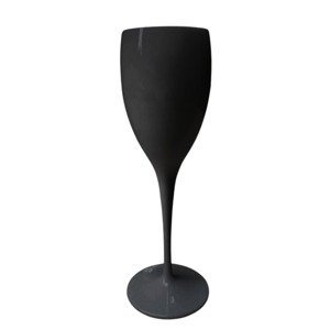 Plastová sklenička na víno černá 150 ml 1 ks Plastová sklenička na víno černá 150 ml 1 ks