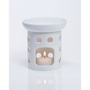 Aroma lampa bílý porcelán 120 mm x 125 mm