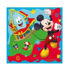 Mickey Mouse ubrousky 20 ks 33 cm x 33 cm Mickey Mouse ubrousky 20 ks 33 cm x 33 cm