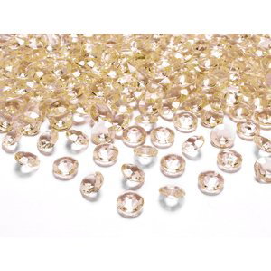 Diamanty zlaté 1,2cm 100ks