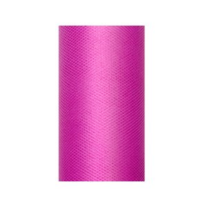 Partydeco Tyl růžová Fuchsia 0,15 x 9m Partydeco Tyl růžová Fuchsia 0,15 x 9m