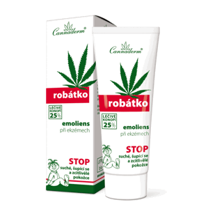 Cannaderm Robátko - promazávací emoliens při atopii 75g