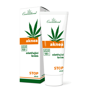 Cannaderm Aknea ošetřující krém 75 g