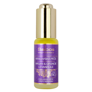 Saloos Královská péče Argan & Opuncie – Levandule 100% bio 20 ml