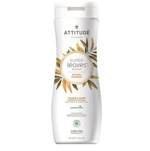 Attitude Super leaves Přírodní šampón s detoxikačním účinkem - lesk a objem pro jemné vlasy 473ml