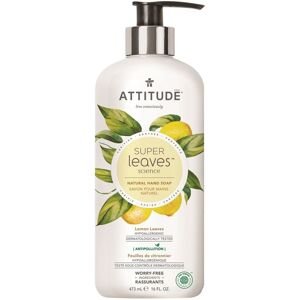 Attitude Super leaves Přírodní mýdlo na ruce s detoxikačním účinkem Citrusové listy 473ml