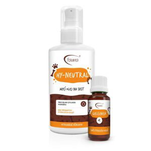 Aromafauna Mycí olej na srst HY-Neutral + Směs éterických olejů Gelsinex 100 ml + 10 ml
