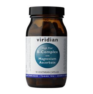 Viridian High Five B Complex with Magnesium Ascorbate 90 kapslí