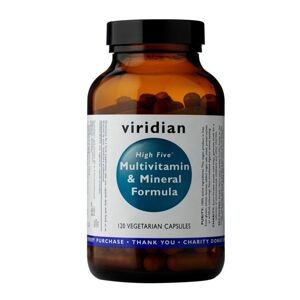 Viridian High Five Multivitamin & Mineral Formula (Natural multivitamín pro každý den) 120 kapslí