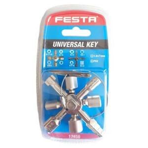 Klíč univerzální na rozvodné skříně, dvoudílný, FESTA