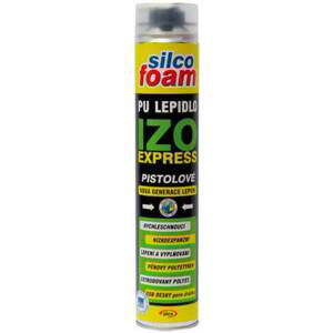 Lepidlo PU fasádní izolace EXPRESS, 750 ml, SILCOFOAM