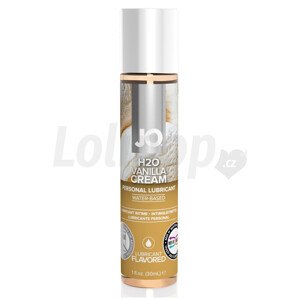 JO H2O Vanilla Creme lubrikant vanilkový krém 30 ml