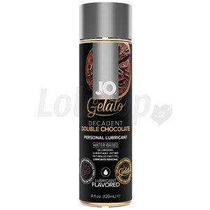 JO Gelato Decadent Double Chocolate lubrikant dvojitá čokoláda 120 ml