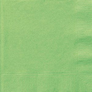 UBROUSKY limetkově zelené - 33x33cm 20ks