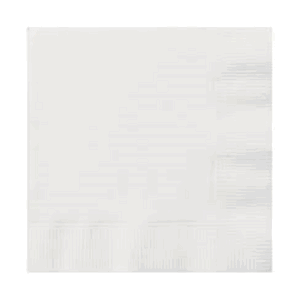 UBROUSKY banketové bílé - 24,5x24,5 cm 20ks