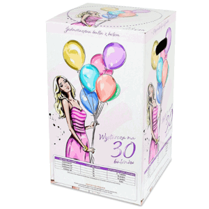 Helium do balónků – na 30 balónků o velikosti 23 cm