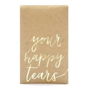 KAPESNÍČKY na slzy štěstí Your happy tears 7,5x12cm