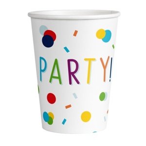 Narozeninová Let''s party – Kelímky 250 ml 8 ks