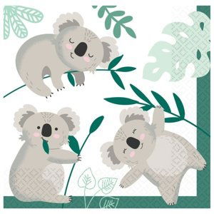 UBROUSKY papírové Koala 33x33cm 16ks