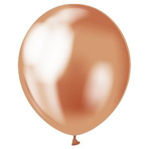 Balónky Beauty Charm platinová měď 50 ks