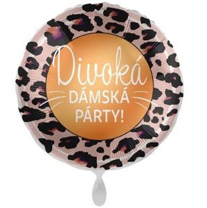 Balónek fóliový Divoká dámská party 43 cm