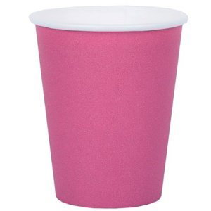 Kelímky papírové Candy Pink 250 ml 10 ks