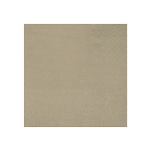 Ubrousky Taupe 21 x 20 cm 25 ks