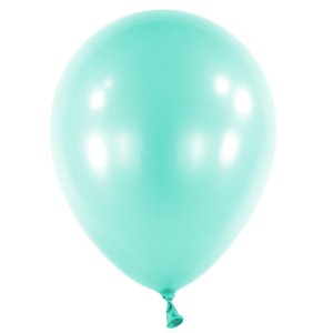 Balónky latexové dekoratérské Pearl Robin´s Egg Blue 35 cm 50 ks