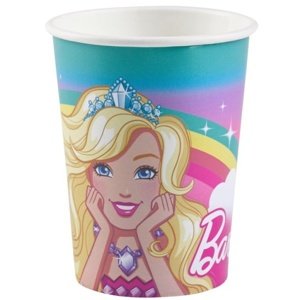 Kelímky papírové Barbie Dreamtopia 250 ml 8 ks