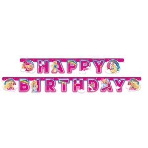 Banner Happy Birthday Barbie Dreamtopia 200 cm