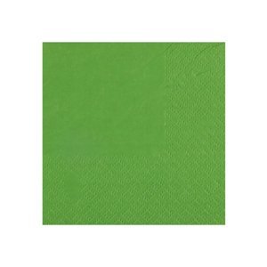 Ubrousky papírové zelené 21 x 20 cm 10 ks