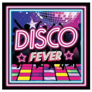 Ubrousky papírové Disco fever 33 x 33 cm 20 ks