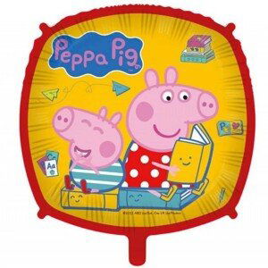 Balónek fóliový čtvercový Peppa Pig 46 cm