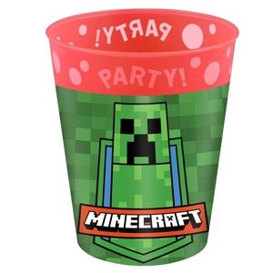 Kelímek plastový opakovaně použitelný Minecraft Mojang 250 ml 1 ks